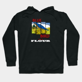 BLUE BIRD, BLACK FLAG Hoodie